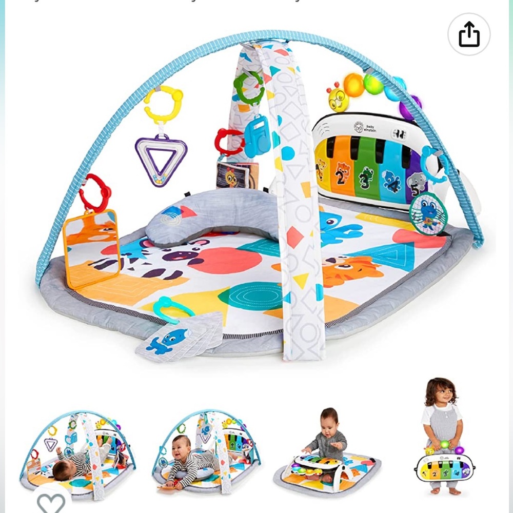 Baby Einstein 4-in-1 Kickin' Tunes Music & Language Discovery Gym NEW IN BOX